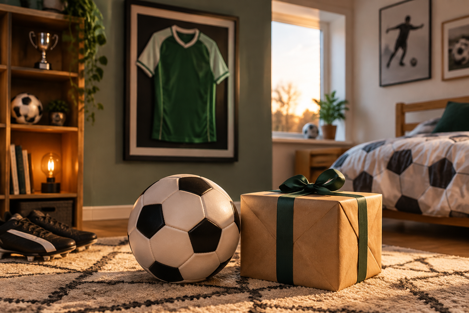 Voetbalshirt inlijsten als persoonlijk cadeau
