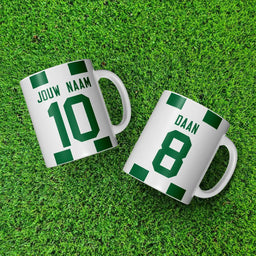 Voetbalmok - Gepersonaliseerd met naam en nummer – foto 2 van 2
