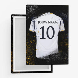 Voetbalposter - Gepersonaliseerd met naam en nummer – foto 2 van 4