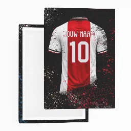 Voetbalposter - Gepersonaliseerd met naam en nummer – foto 2 van 3