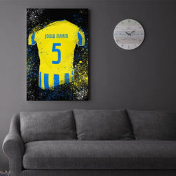 Voetbalposter - Gepersonaliseerd met naam en nummer – foto 4 van 4