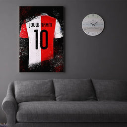 Voetbalposter - Gepersonaliseerd met naam en nummer – foto 3 van 5