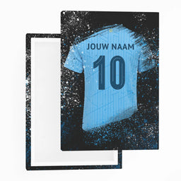 Voetbalposter - Gepersonaliseerd met naam en nummer – foto 2 van 3
