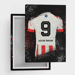 Voetbalposter - Gepersonaliseerd met naam en nummer – foto 4 van 5
