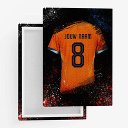 Voetbalposter - Gepersonaliseerd met naam en nummer – foto 4 van 5