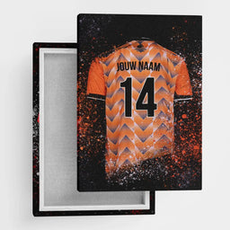 Voetbalposter - Gepersonaliseerd met naam en nummer – foto 5 van 5
