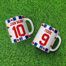 Voetbalmok - Gepersonaliseerd met naam en nummer – foto 2 van 2