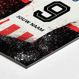 Voetbalposter - Gepersonaliseerd met naam en nummer – foto 5 van 5