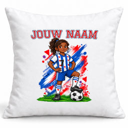 Voetbal Kussen - Gepersonaliseerd met naam en nummer – foto 4 van 4