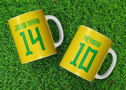 Voetbalmok - Gepersonaliseerd met naam en nummer – foto 2 van 2