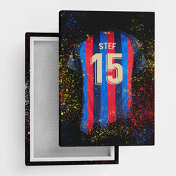 Voetbalposter - Gepersonaliseerd met naam en nummer – foto 4 van 5