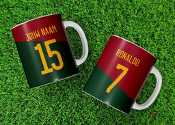Voetbalmok - Gepersonaliseerd met naam en nummer – foto 2 van 2