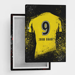 Voetbalposter - Gepersonaliseerd met naam en nummer – foto 4 van 5