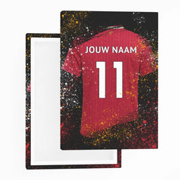 Voetbalposter - Gepersonaliseerd met naam en nummer – foto 2 van 3