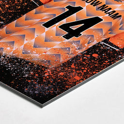 Voetbalposter - Gepersonaliseerd met naam en nummer – foto 4 van 5
