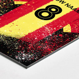 Voetbalposter - Gepersonaliseerd met naam en nummer – foto 4 van 5