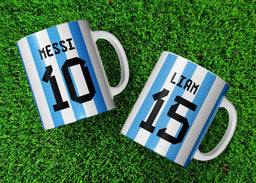 Voetbalmok - Gepersonaliseerd met naam en nummer – foto 2 van 2