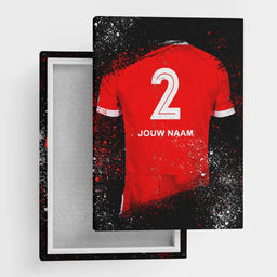 Voetbalposter - Gepersonaliseerd met naam en nummer – foto 3 van 5