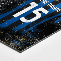 Voetbalposter - Gepersonaliseerd met naam en nummer – foto 3 van 3