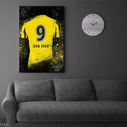 Voetbalposter - Gepersonaliseerd met naam en nummer – foto 3 van 5