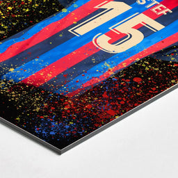Voetbalposter - Gepersonaliseerd met naam en nummer – foto 5 van 5