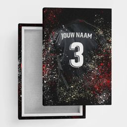 Voetbalposter - Gepersonaliseerd met naam en nummer – foto 4 van 5