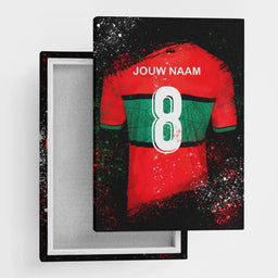 Voetbalposter - Gepersonaliseerd met naam en nummer – foto 4 van 5