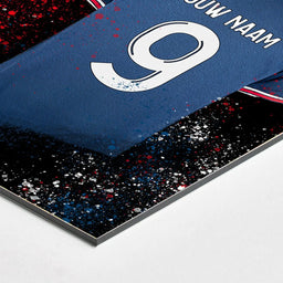 Voetbalposter - Gepersonaliseerd met naam en nummer – foto 4 van 5