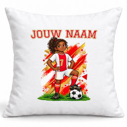 Voetbal Kussen - Gepersonaliseerd met naam en nummer – foto 4 van 4