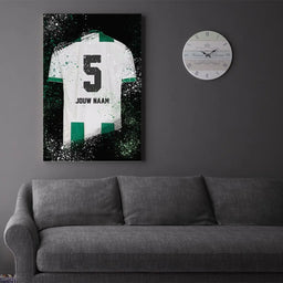 Voetbalposter - Gepersonaliseerd met naam en nummer – foto 3 van 5