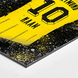 Voetbalposter - Gepersonaliseerd met naam en nummer – foto 3 van 3