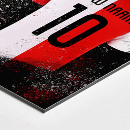 Voetbalposter - Gepersonaliseerd met naam en nummer – foto 5 van 5