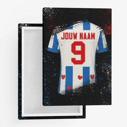 Voetbalposter - Gepersonaliseerd met naam en nummer – foto 2 van 4
