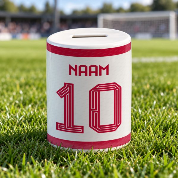München Voetbalspaarpot Gepersonaliseerd met naam en nummer – gepersonaliseerd voetbalcadeau