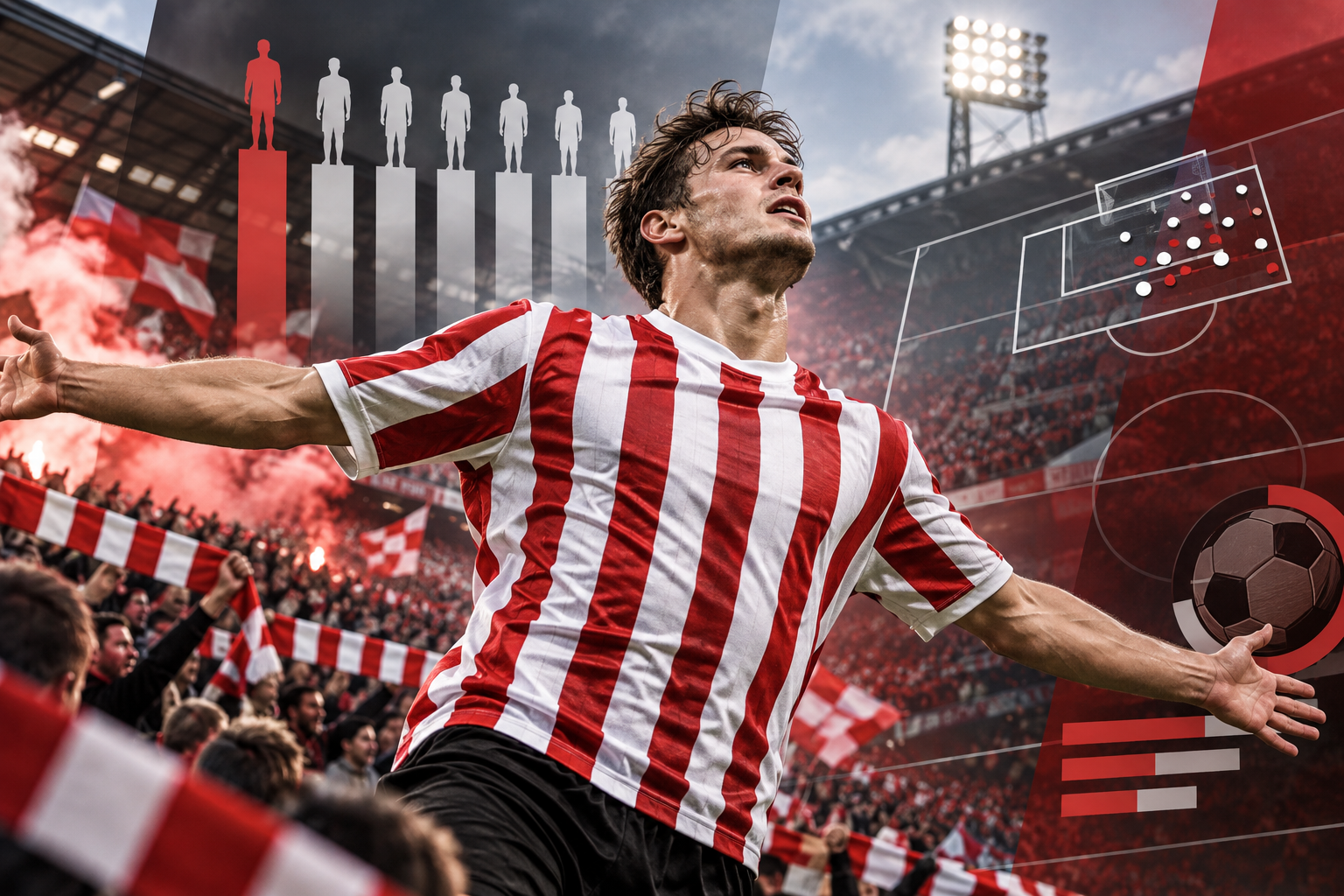 Milan Zonneveld deelt koppositie in Eredivisie met vijf andere topscorers