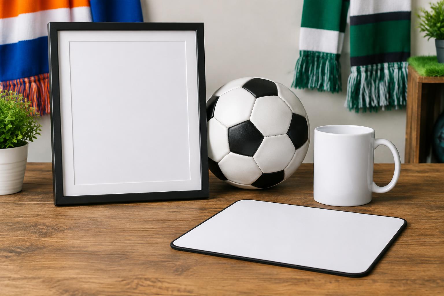 Een voetbalcadeau personaliseren met naam en rugnummer